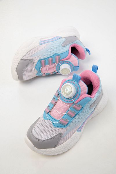 SOHO Eisblauer Kinder-Sneaker 20586