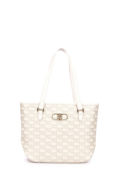 Pierre Cardin Ecru Women's Shoulder Bag