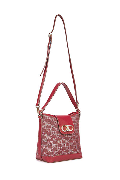 Pierre Cardin Claret Red Women's Shoulder Bag