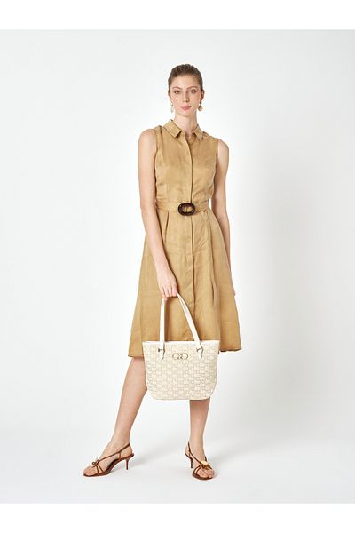 Pierre Cardin Ecru γυναικεία τσάντα ώμου
