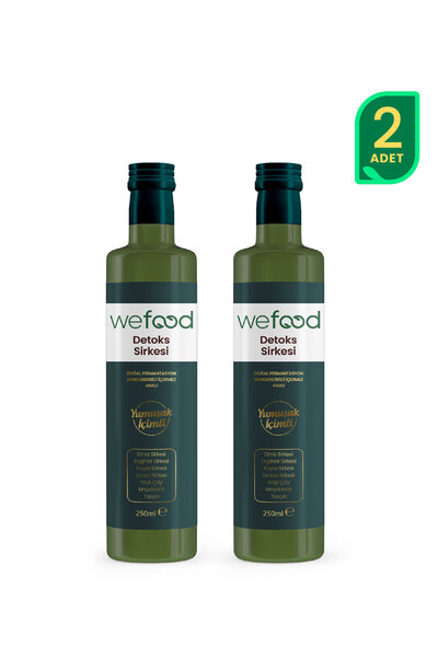 Wefood Detoks Sirkesi 250 ml 2'li