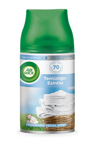 Air Wick Temizlik Esintisi Oda Kokusu Freshmatic Makine Yedek Spreyi 250 Ml