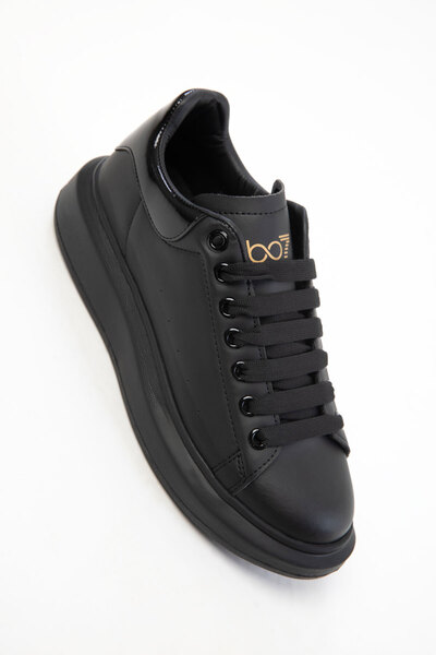 SOHO Černo-černé pánské tenisky 20583