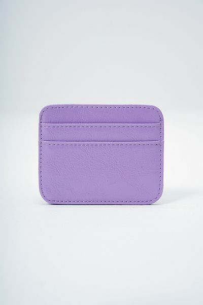 Trend Alaçatı Stili Women's Lilac Faux Leather Mini Card Holder Alc-X14079