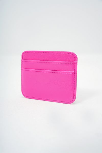 Trend Alaçatı Stili Women's Fuchsia Faux Leather Mini Card Holder Alc-X14079