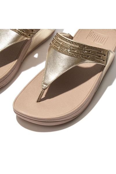 Fitflop Lulu Lasercrystal White Foot Tennis Platino