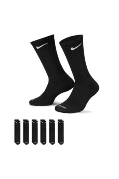 Nike U nk everyday plus cush crew 6pr 132 - black/(white)