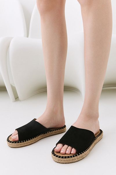 Yaya by Hotiç Black Yaya Women's Slippers