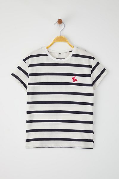 TRENDYOLKIDS Tricou Saks Line TKDSS25TS00037