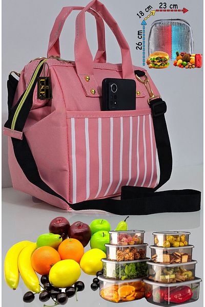 USF Mother Baby Carrying Bag with Hanger Thermal Insulation Thermal Thermos Food, Food, Feeding, Food Bag