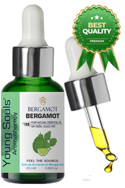 YOUNG SOULS Aromatherapy Bergamot Essential Oil Bergamot Uçucu Yağ 20 ml