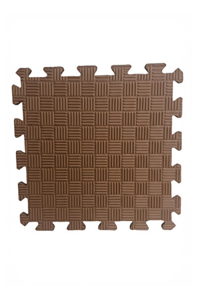 CARPAZAR Kare Desen Eva Tatami Minder Mat Spor Yoga 50x50 13mm 8 li Set 2 met...