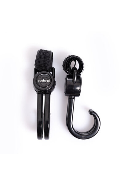 ebaby حزام عربة أطفال عالمي مكون من قطعتين، قطعة واحدة