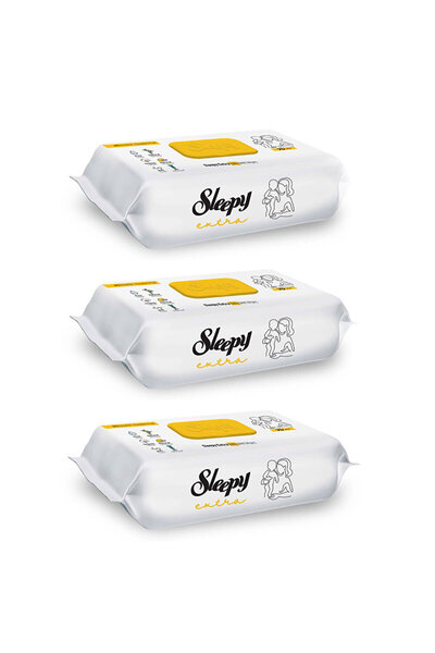 Sleepy مناديل مبللة اكسترا بيبي 3x70 قطعة 1 قطعة