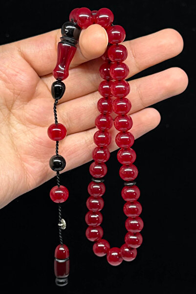 Fabula Silver Master Signed Men's Gift Squeezing Amber Prayer Beads with Spec...