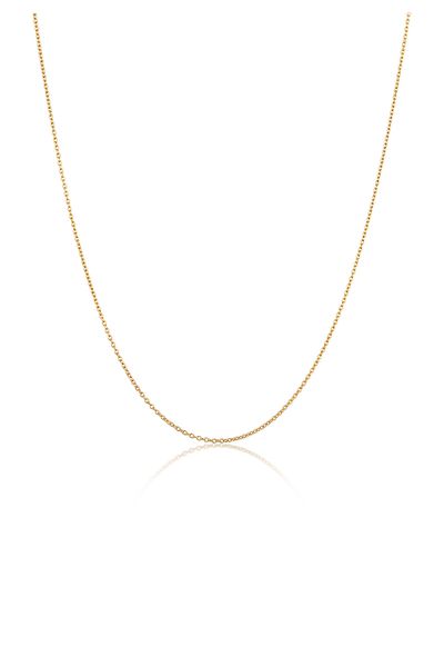 ELLI Necklace Necklace Women Anchorchain 925 Sterling Silver Minimalism 45 Cm