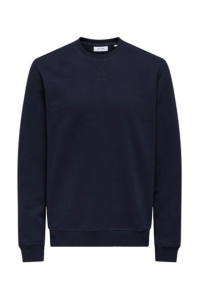 Only & Sons Ανδρικό φούτερ ONSDAVID REG CREW SWEAT Navy Blue