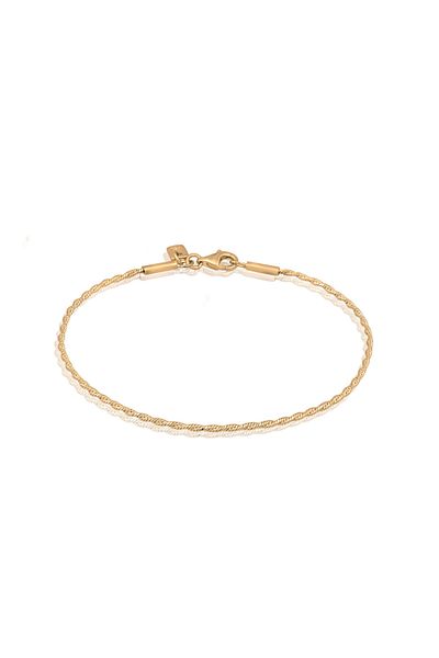 KUZZOI Bracelet Bracelet Men Cord Chain 925 Sterling Silver Gifts for Men 21 cm