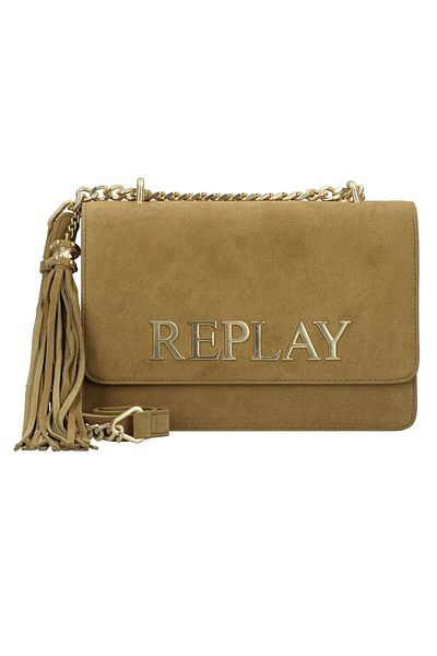 Replay Shoulder Bag Leather 25.5 Cm