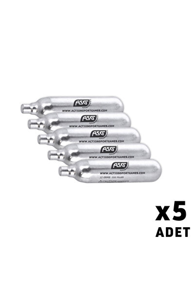 ASG 12 gr CO2 Airsoft Tüpü - 5 Adet