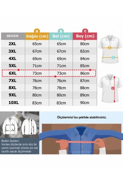 tambattal Large Size Lacost Pike Polo Neck T-Shirt Wide Comfortable Fit Suitable for 118kg -170 kg