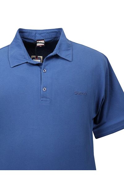 tambattal Μπλουζάκι Lacost Pique Polo Collar Plus Size Φαρδιά άνετη εφαρμογή Κατάλληλο για 118Kg-170Kg