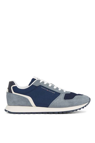 Tommy Hilfiger Navy Blue Men's Sneaker Retro Runner Seasonal
