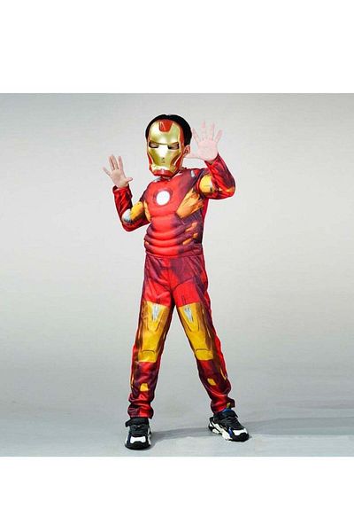COOYA Superhero Role Play Costume Set, One Size Fits All, Suitable for Kids, Role Play and Performance