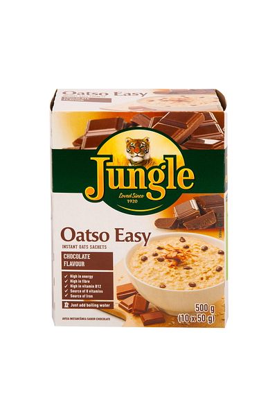 Jungle Oatso Easy Chocolate Flavour Instant Oats 500 g