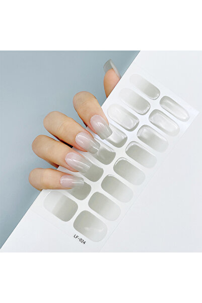 Youtrico ملصقات طلاء أظافر لامعة بـ 16 إصبعًا ذاتية اللصق DIY