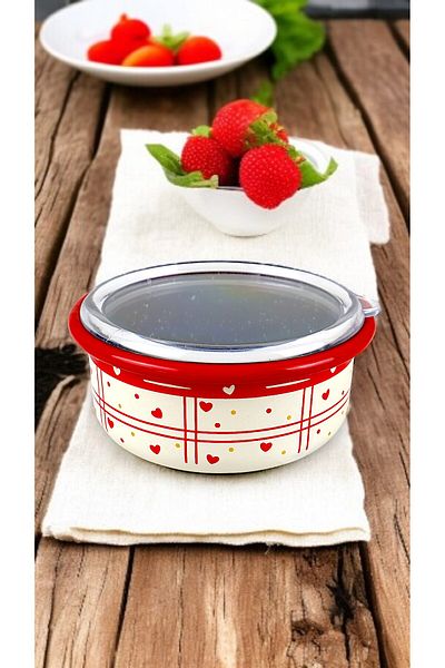 İnci Emaye No. 14 Enamel Storage Container