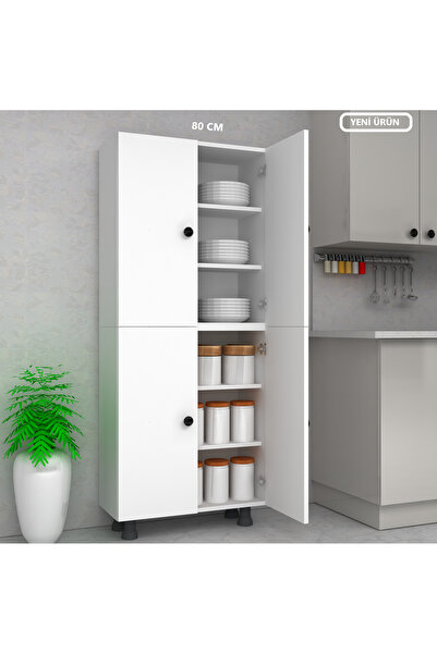 la bella dizayn Çok Amaçlı Dolap Mutfak / Kiler / Banyo Dolabı 80 cm