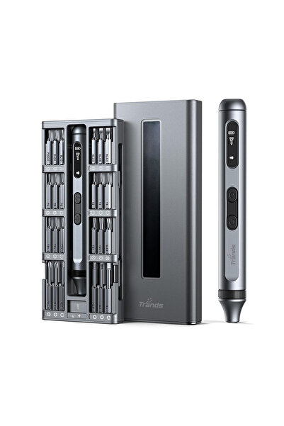 trands مجموعة مفكات براغي كهربائية دقيقة 52 في 1، مجموعة رؤوس مفكات مغناطيسية...