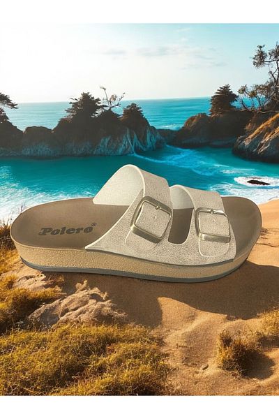 Polero Konay Trlk Double Buckle Unisex Slippers