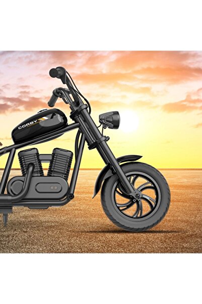 Corby Bc160 Elektrikli Mini Çocuk Motoru Siyah