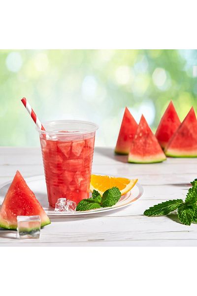 Kullan At Market Kullanatmarket Thin Plastic Cup 100pcs 180ml Transparent - Tm-brd-0011