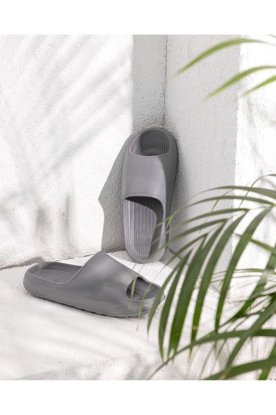 Madame Coco Espace Eva Men's Slippers - Gray
