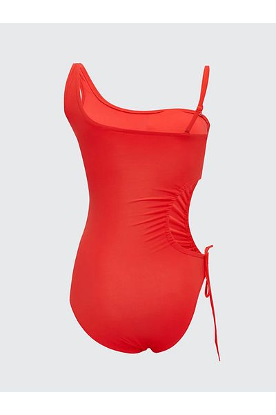 LC Waikiki Lcw Dream Coral Women's Swimsuit with Removable Pad Window Detail