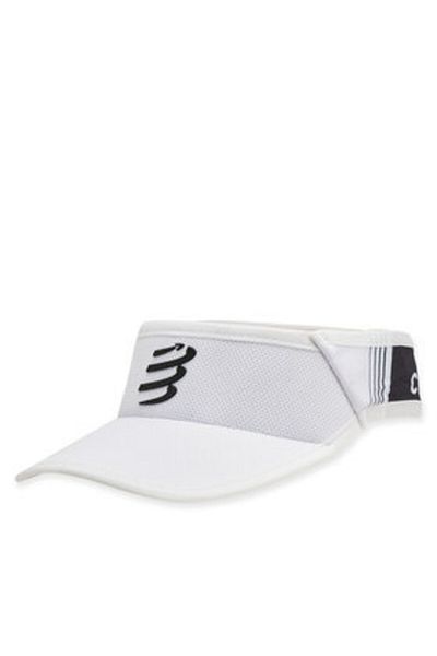 Compressport Unisex Visor XHWU3890002T white