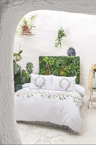 ZEMİRA HOME Double Bed Set Elias Marble