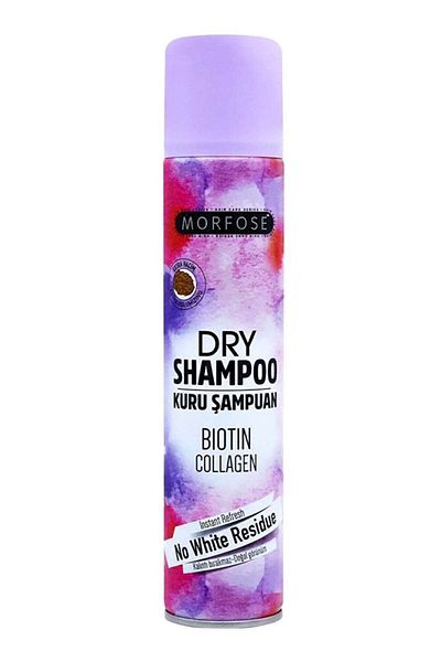 Morfose Morfose Extra Volumizing Dry Shampoo with Biotin & Collagen 200ml - No White Residue