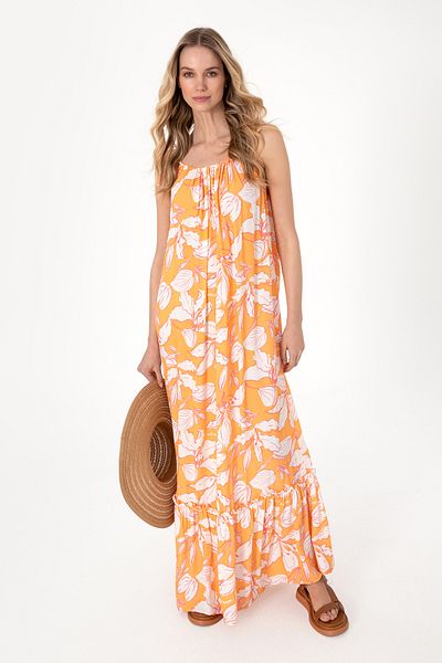 U.S. Polo Assn. Women's Orange Woven Dress 50300899 -Vr202