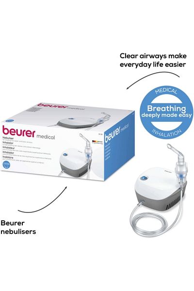 Beurer Nebulizer Beurer, Ih18 Steam Inhaler, for Respiratory Patients