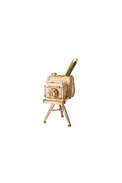 ROKR 3d Puzzle, Vintage Camera, Wood, , 140 Pieces