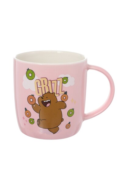 Miniso We Bare Bears Lisanslı Tatlı Serisi Kaşıklı Bardak Seti