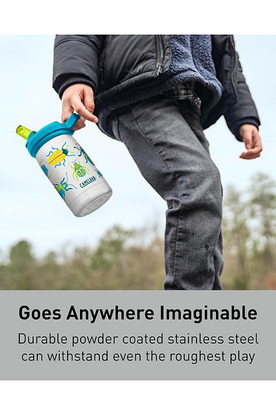 Camelbak EDDY PLUS KIDS BOTTLE INSULATED STAINLESS STEEL 350ML FLOWERCHILD SLOTH