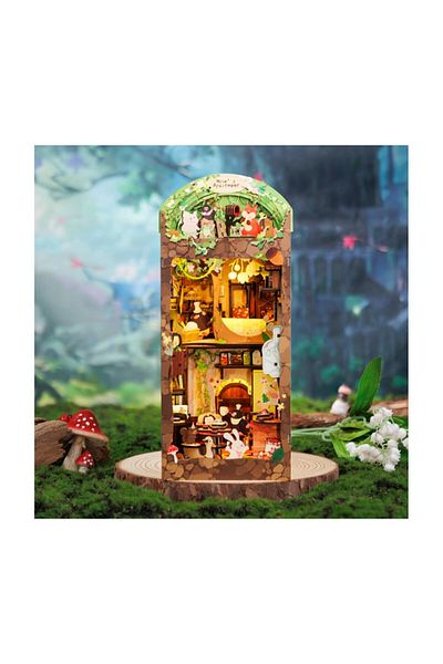CUTEBEE 3D Puzzle, DIY Book Spine, Mole House, Cutebee, 253 pieces