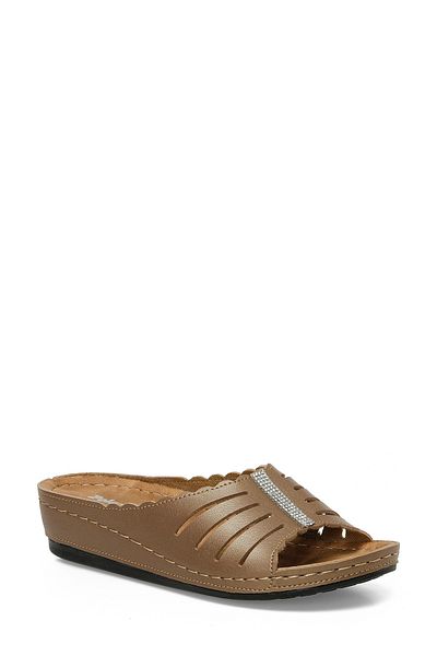 Polaris 161908 .Z5Fx Bronze Women's Slippers