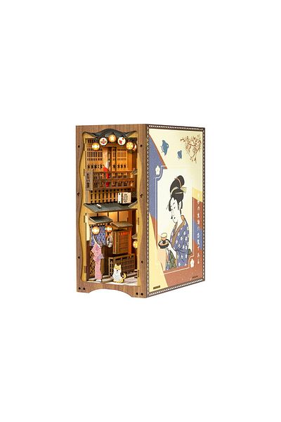 CUTEBEE Puzzle 3d, Cotor De Carte Diy, Under The Sakura Tree, , 214 Piese