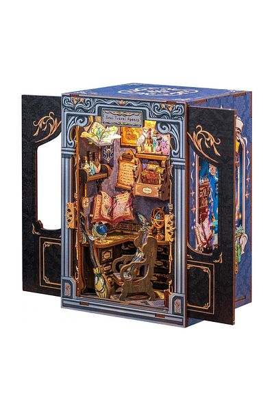 CUTEBEE 3d Puzzle, Diy Book Cover, Soul Travel Agency, , 99 Pieces